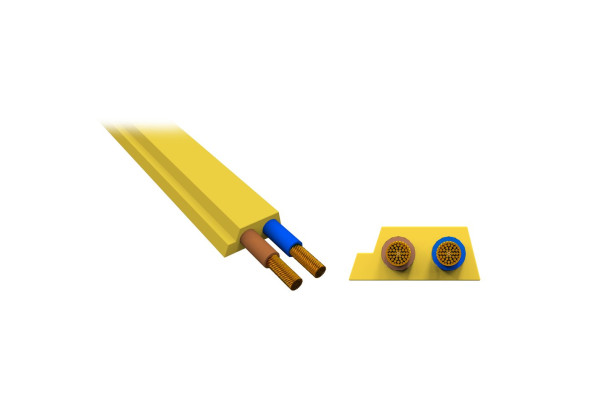 BW4191 ASi profile cable for building automation, yellow