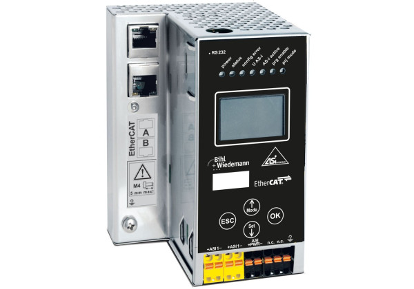 BWU2162 ASi-3 EtherCAT Gateway in Stainless Steel, 1 master
