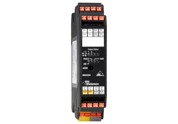 BWU2224 ASi Analog Output Module, IP20, 2AO (+-10V)