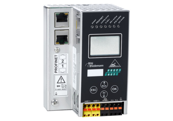 BWU2729 ASi-3 PROFINET Gateway in Stainless Steel, 1 master