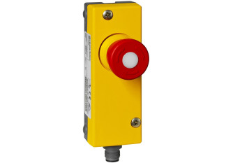 BW2773 E-STOP Button Module, lighted (red/green), screw mounting