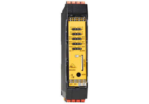 BWU2836 ASi Safety Output Module, IP20, 8SO/8I