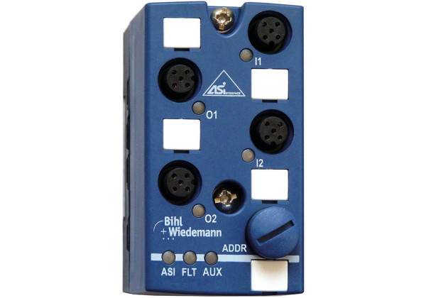 BWU3141 ASi Digital I/O Module, IP67, M12, 2I/2O