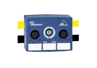 BWU3184 Passive Distributor ASi/AUX to 2 x M12 sockets, 5 poles, depth 35 mm, IP67 BWU3184 Passive Distributor ASi/AUX to 2 x M12 sockets, 5 poles, depth 35 mm, IP67