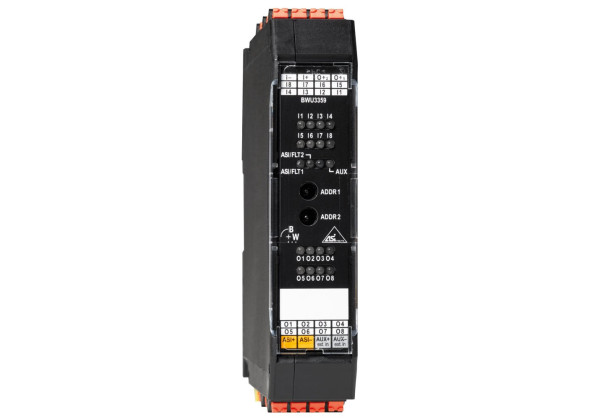 BWU3359 ASi Digital I/O Module, IP20, 8I (NPN)/8O (NPN)