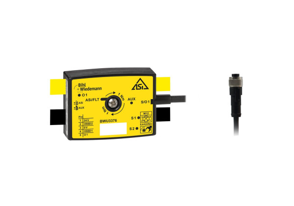 BWU3376 Active Distributor ASi Safety, IP67, 1SI/1O