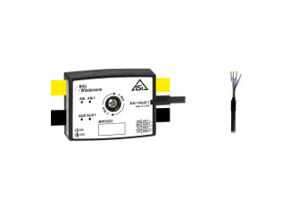 BW3423 Passive Distributor ASi/AUX to 1 x round cable/connecting wires, depth 19 mm, IP67 BW3423 Passive Distributor ASi/AUX to 1 x round cable/connecting wires, depth 19 mm, IP67