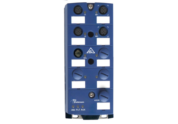 BWU3501 ASi Motor Module, IP67, M12 for 24 V motorized rollers, 2M/2I