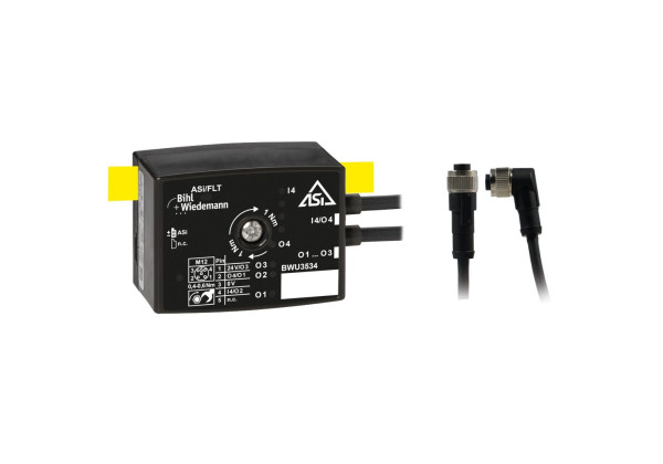 BWU3534 Active Distributor ASi, IP67, 1I/4O
