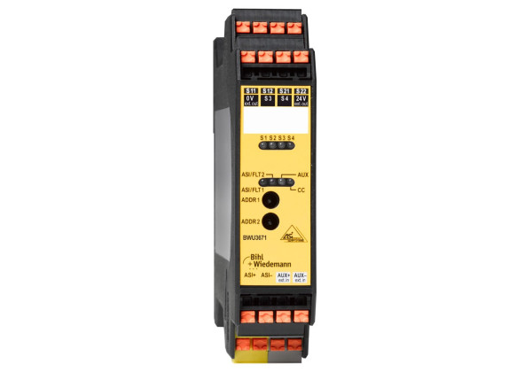BWU3671 ASi Safety Input Module, IP20, 2SI