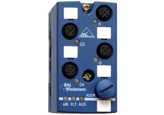 BWU3775 ASi Digital I/O Module, IP67, M12, 2I/2O