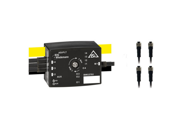 BWU3781 Active Distributor ASi Motor Module for SEW MOVIMOT with binary control, IP67, 1M/3I