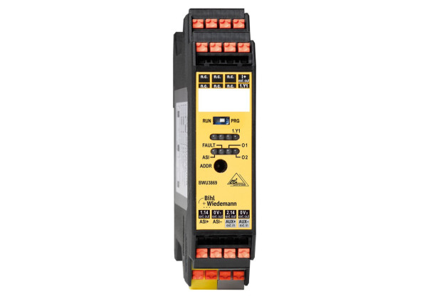 BWU3869 ASi Safety Output Module, IP20, 1SO/1EDM