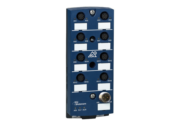 BWU4231 ASi-5 Self-configuring I/O Module, IP67, M12, 16I/O