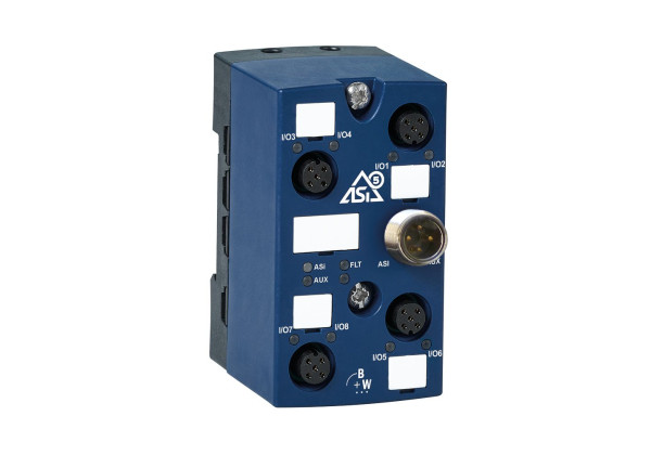 BWU4233 ASi-5 Selfconfiguring I/O Module, IP67, M12, 8I/O