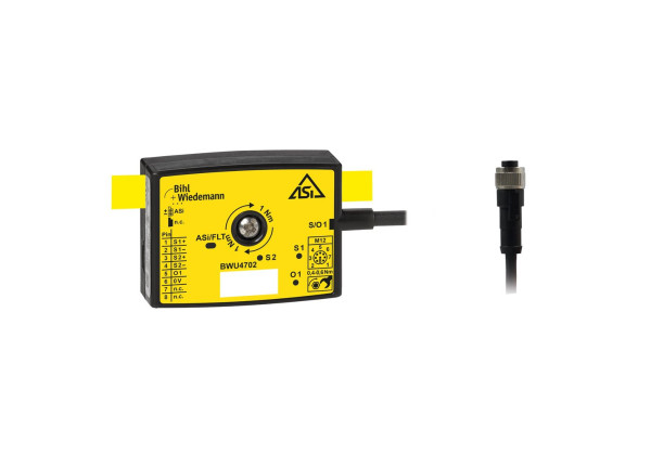 BWU4702 Active Distributor ASi Safety, IP67, 1SI/1O