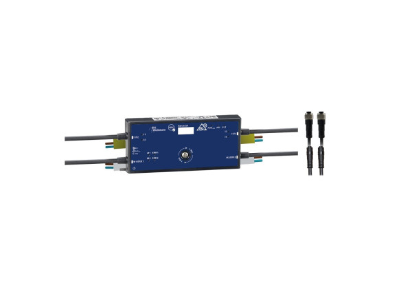 BWU4726 ASi-5 Cable Duct Motor Module, IP54, M12 for 48 V motorized rollers, 2M/4I
