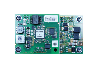 BWR4736 ASi-5 PCB Module, 70 mm x 40 mm, self-configuring 16I/O, wiring pins, straight