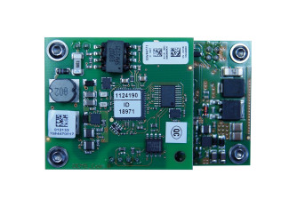BWR4771 ASi-5 PCB Module with integrated IO-Link Master, 65 mm x 40 mm, 4 x IO-Link ports, wiring pins, straight