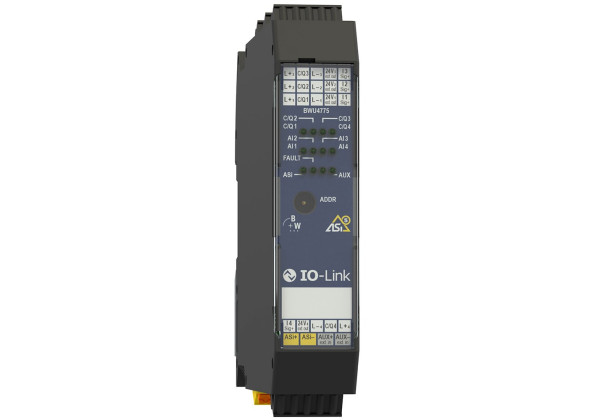 BWU4775 ASi-5 Module with integrated IO-Link Master with 4 Ports, IP20, 4 IO-Link Ports/4AI (4...20 mA)