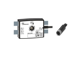 BWU4900 Passive Distributor AUX to 1 x M12 power cable sockets, straight, L-coded, 4 poles, depth 25 mm, IP67 BWU4900 Passive Distributor AUX to 1 x M12 power cable sockets, straight, L-coded, 4 poles, depth 25 mm, IP67