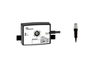 BWU4922 Passive Distributor AUX, 1 x M12 cable plug, straight, 4 poles, to 1 x AUX profile cable, depth 19 mm, IP67 BWU4922 Passive Distributor AUX, 1 x M12 cable plug, straight, 4 poles, to 1 x AUX profile cable, depth 19 mm, IP67