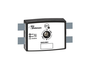 BWU4961 Passive Distributor AUX, 16A/20A, profile cable branch, depth 19 mm, IP67