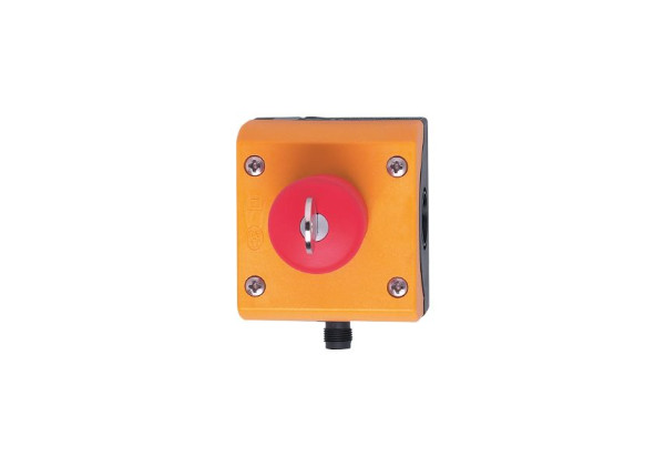 AC011S key-release E-STOP with integrated AS-i connection E-stop key switch IP67