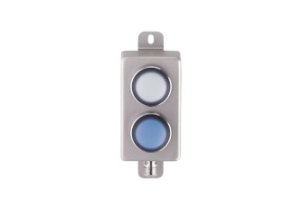 AC2380 AS-Interface illuminated pushbutton module AS-i Module 2BI 2LO WT/BL IP69K AC2380 AS-Interface illuminated pushbutton module AS-i Module 2BI 2LO WT/BL IP69K