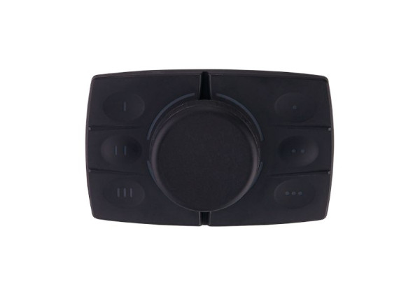 CR1300 pushbutton module with knob with push and joystick function in two axes and with backlit keys ecomatPanel/COP