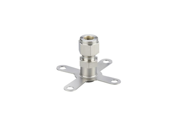 E43909 Mounting adapter for flow sensors ADAPTION SHEET WELDED D8