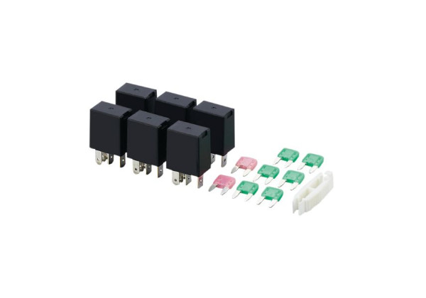 EC0466 Set of relays and fuses BasicRelay + Fuse/12V
