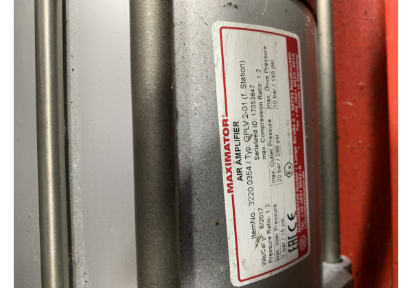 GPLV 2-01-InStock Pre?luftverst?rker GPLV 2-01 MAXIMATOR GPLV 2-01-InStock Pre?luftverst?rker GPLV 2-01 MAXIMATOR