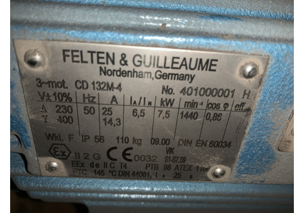 CD 132 M-4-InStock Motor CD 132 M-4 Felten und Guilleaume CD 132 M-4-InStock Motor CD 132 M-4 Felten und Guilleaume