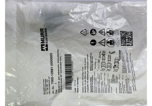 7000-12681-0000000-InStock Elektro 7000-12681-0000000 Murr Elektronik 7000-12681-0000000-InStock Elektro 7000-12681-0000000 Murr Elektronik