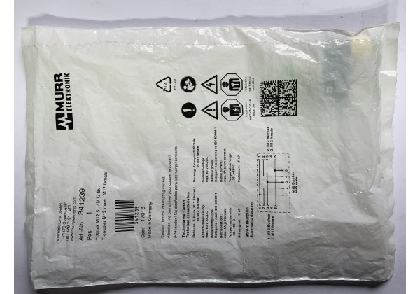341239-InStock T-coupler 341239 Murr Elektronik 341239-InStock T-coupler 341239 Murr Elektronik