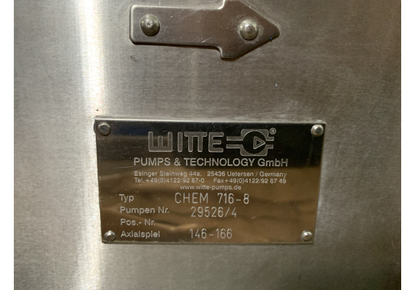CHEM 716-8-InStock Pumpe CHEM 716-8 Witte