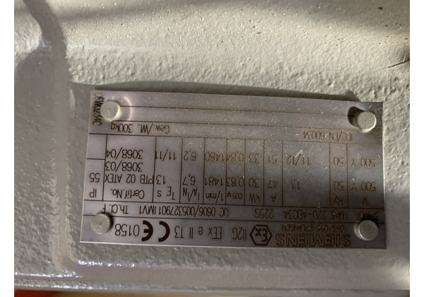 1MA6 220-4BC34. 225S. US 0606/005327901 IMV1-InStock Motor 1MA6 220-4BC34. 225S. US 0606/005327901 IMV1 Siemens 1MA6 220-4BC34. 225S. US 0606/005327901 IMV1-InStock Motor 1MA6 220-4BC34. 225S. US 0606/005327901 IMV1 Siemens