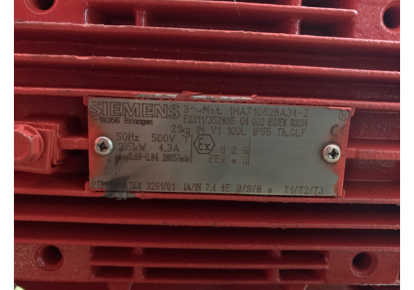 Motor: 1MA71062BA34-Z; Pumpe: ETALINE GN 050-160/302 SP-InStock Motor + Pumpe Motor: 1MA71062BA34-Z; Pumpe: ETALINE GN 050-160/302 SP Siemens Motor: 1MA71062BA34-Z; Pumpe: ETALINE GN 050-160/302 SP-InStock Motor + Pumpe Motor: 1MA71062BA34-Z; Pumpe: ETALINE GN 050-160/302 SP Siemens