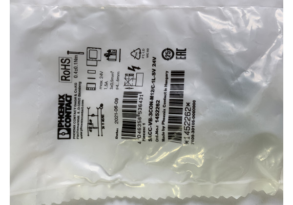 1452262-InStock Elektro 1452262 Phoenix Contact 1452262-InStock Elektro 1452262 Phoenix Contact