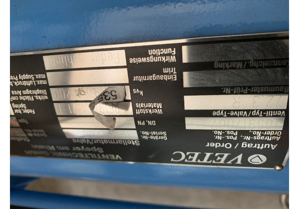 Samson 3767; Ventiltyp: 72.3 R-InStock Ventil Samson 3767; Ventiltyp: 72.3 R VETEC Samson 3767; Ventiltyp: 72.3 R-InStock Ventil Samson 3767; Ventiltyp: 72.3 R VETEC