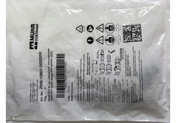 7000-12601-0000000-InStock Elektro 7000-12601-0000000 Murr Elektronik 7000-12601-0000000-InStock Elektro 7000-12601-0000000 Murr Elektronik
