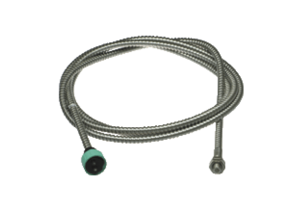 Glass fiber optic LMR 18-2x2,3-5,0-K6