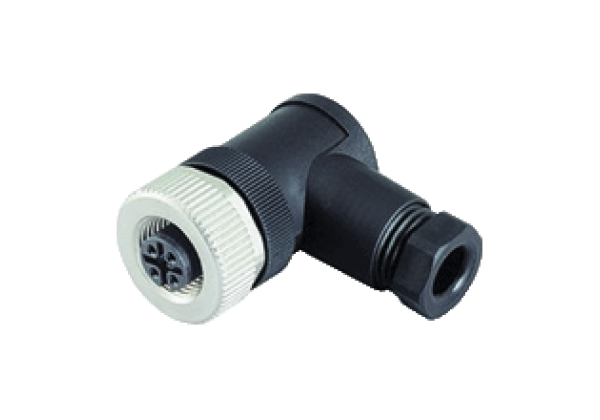 Female connector, field-attachable V1-W-PG9