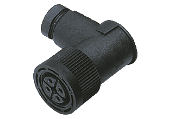 Female cordset, field attachable V18-W