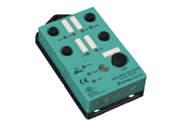 AS-Interface sensor/actuator module VBA-4E2A-G2-XE/E2