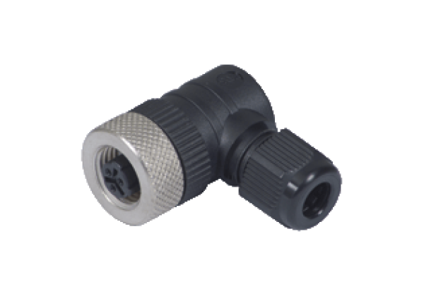 Female cordset, field attachable V12-W
