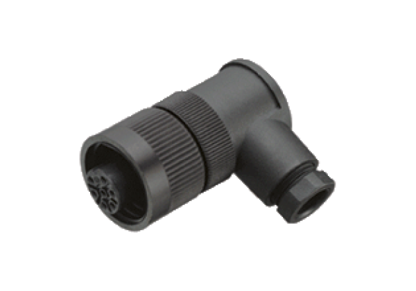 Female cordset, field attachable V16-W