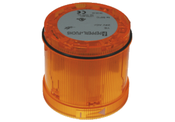 Stack light LED flashing light element VAZ-FLASH-70MM-YE
