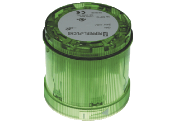 Stack light LED permanent light element VAZ-LED-70MM-GN